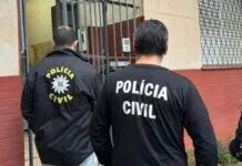 na foto, consultório de falsa psicóloga em Canoas