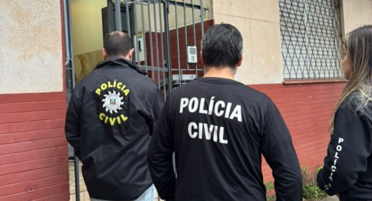 na foto, consultório de falsa psicóloga em Canoas