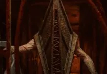 Foto mostra Piramid Head, personagem de Silent Hill