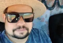 Na foto, o trabalhador que morreu prensado por caminhão