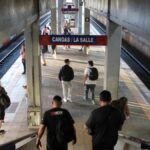 Funcionamento da Trensurb estação Canoas