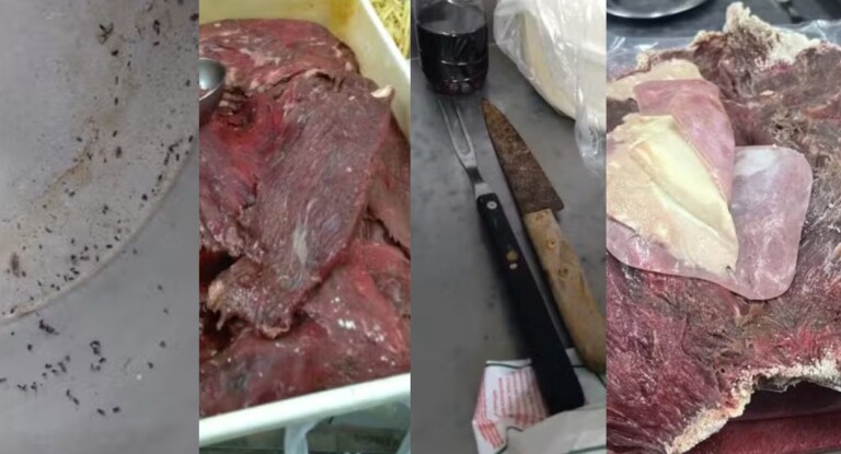 Fiscalização interdita restaurante em Porto Alegre com 385kg de alimentos impróprios