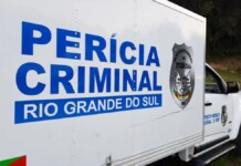 A Perícia na ocorrência do acidente na BR-386 em Iraí