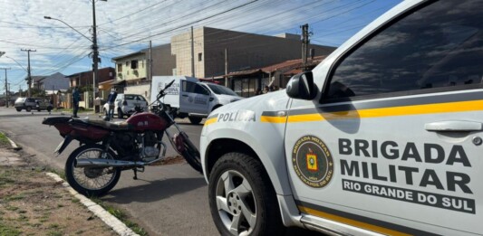 na foto, acidente em Canoas