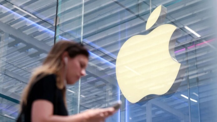 foto ilustra empresa da apple, que pretende lançar um console para concorrer com as gigantes dos games