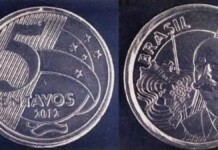 Imagem de moeda de cinquenta centavos rara