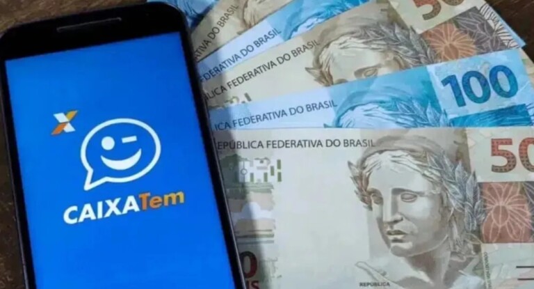 aplicativo mostra o caixa tem