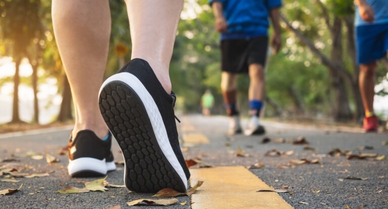 foto de caminhar todos os dias