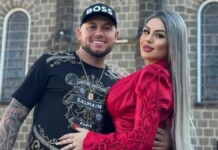 na foto, casal de influenciadores de Canoas