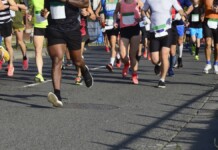 foto ilustra a primeira corrida da brigada militar de canoas
