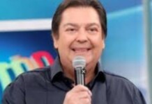 Na foto, o apresentador Faustão