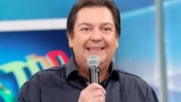 Na foto, o apresentador Faustão