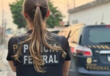 Na foto, Polícia Rodoviária Federal em operação
