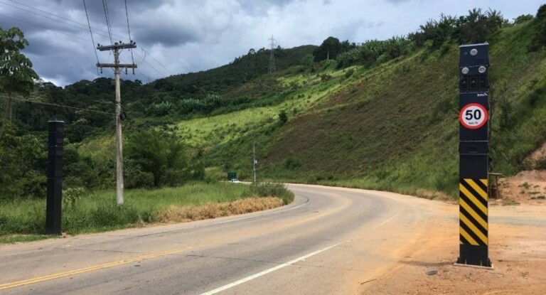 imagem de um radar eletrônico