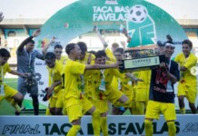 Guajuviras campeão da taçadas favelas