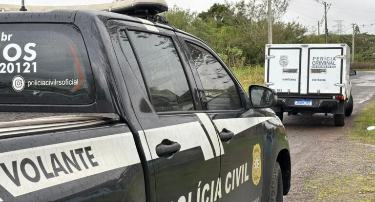 na foto, ocorrência envolvendo homem em Canoas