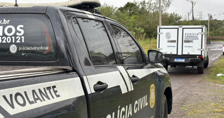 Homem morre em Canoas após ser atingido por diversos tiros; Foto da ocorrência