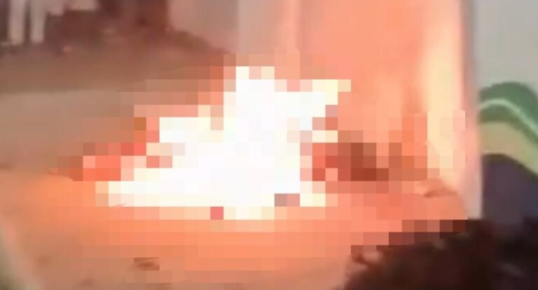 Homem é queimado até a morte após matar a esposa