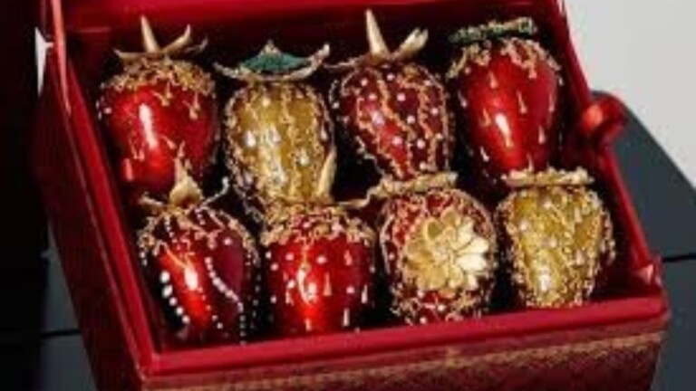 Na foto, o morango do amor