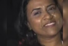 Na foto a mulher morta na Bahia