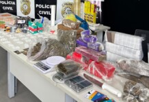 foto das apreensões da operação mercado de luxo