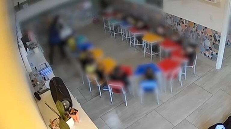 Escola que a professora agrediu criança em Caxias do Sul