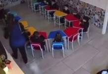 Na foto, a escola que a professora que agrediu o aluno em caxias do sul