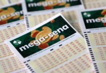 foto mostra bilhetes da mega sena; acompanhe o resultado
