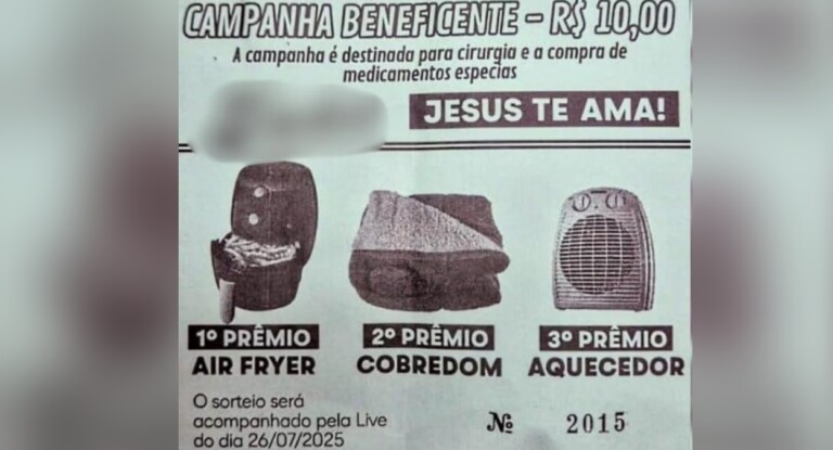 Criminosos usavam criança com paralisia cerebral para aplicar golpe de rifas falsas no RS
