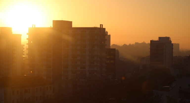 foto do início do dia do tempo em Canoas