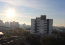 foto do tempo em canoas hoje