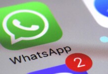 Foto mostra aplicativo do WhatsApp