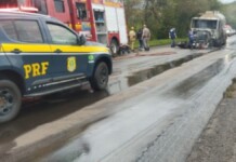 O acidente na BR-285 que deixou quatro pessoas carbonizadas e mortas