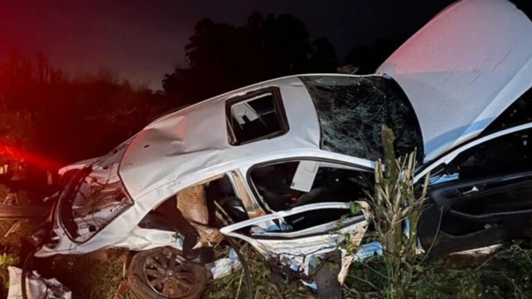 o acidente na RS-475