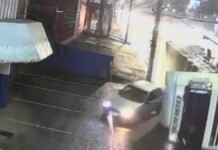 imagem do acidente ocorrido na br-116 em canoas