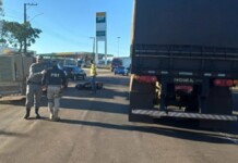 o acidente que matou o homem na BR-386