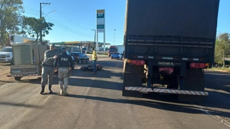 o acidente que matou o homem na BR-386