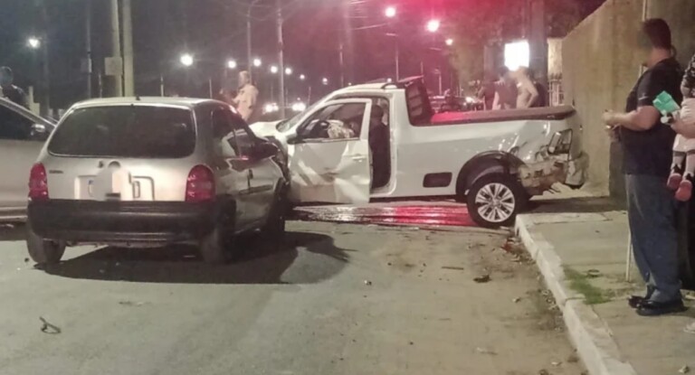 foto do acidente em canoas que resultou em morte e prisão