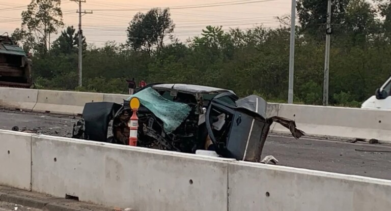 foto do acidente na rs-118