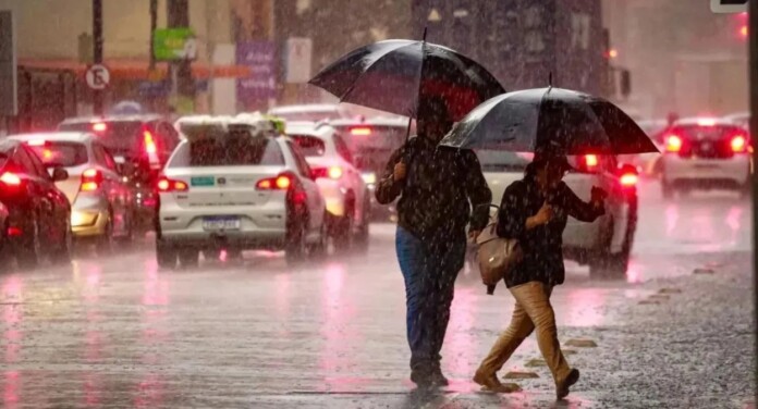 Alerta do Inmet: chuva forte no Rio Grande do Sul com vento e granizo