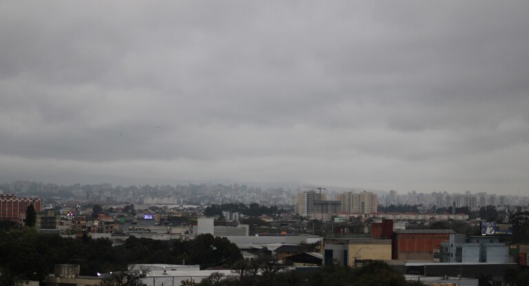 Alerta do Inmet para o RS: tempestade com chuva intensa poderá chegar em Canoas