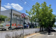 A escola onde aconteceu o ataque a tiros em escola em Sobral
