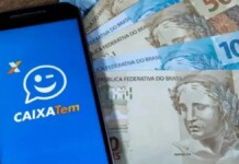 foto do aplicativo do caixa tem