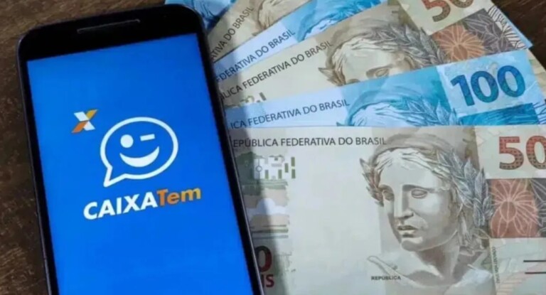 foto do aplicativo do caixa tem