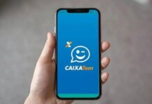 foto do aplicativo do caixa tem