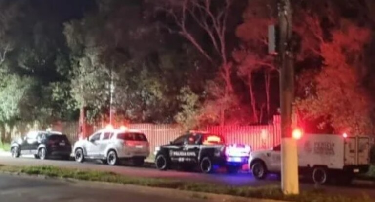 foto da ocorrência do casal morto a tiros em alvorada