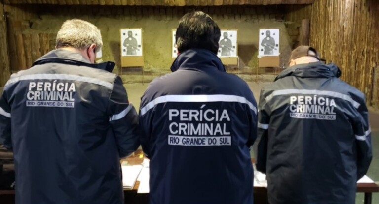 foto de peritos do IGP ilustra reportagem sobre o concurso público aberto