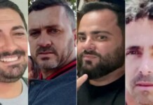 na foto, corpos dos desaparecidos em icaraíma
