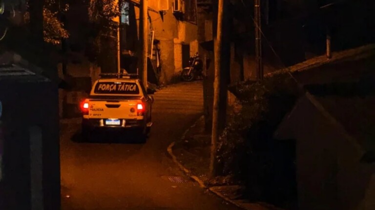 ocorrência do criminoso morto