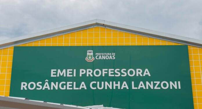 Escolas de Educação Infantil em Canoas recebem melhorias EMEI Professora Angela Cunha